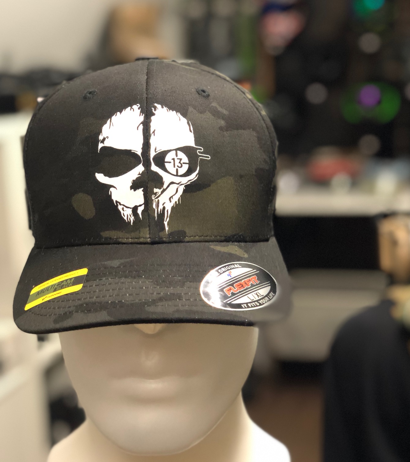 AREA13 Flexcap Black Multicam
