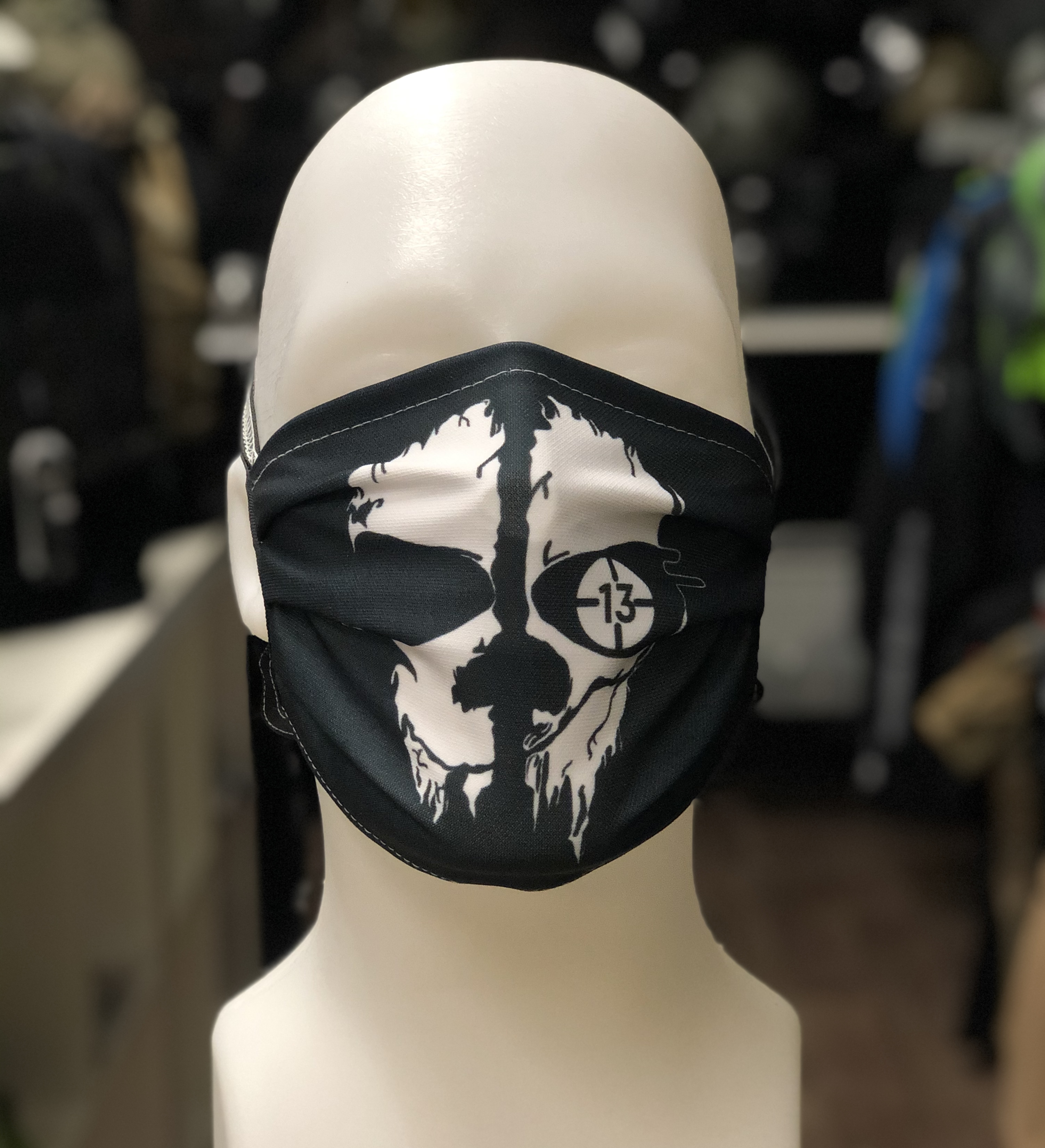 Area13 Mundschutz Maske 2 Lagig Waschbar