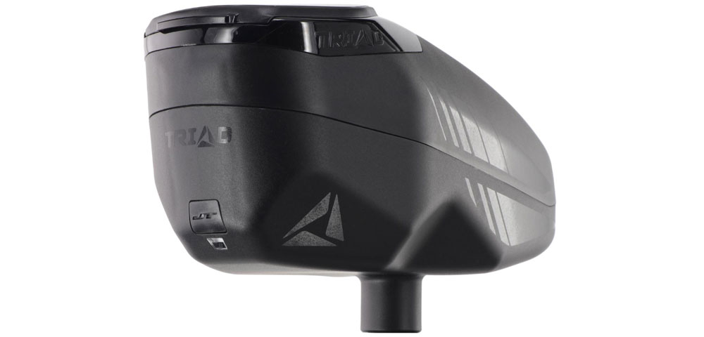 JT Triad Paintball Loader/Hopper - Schwarz