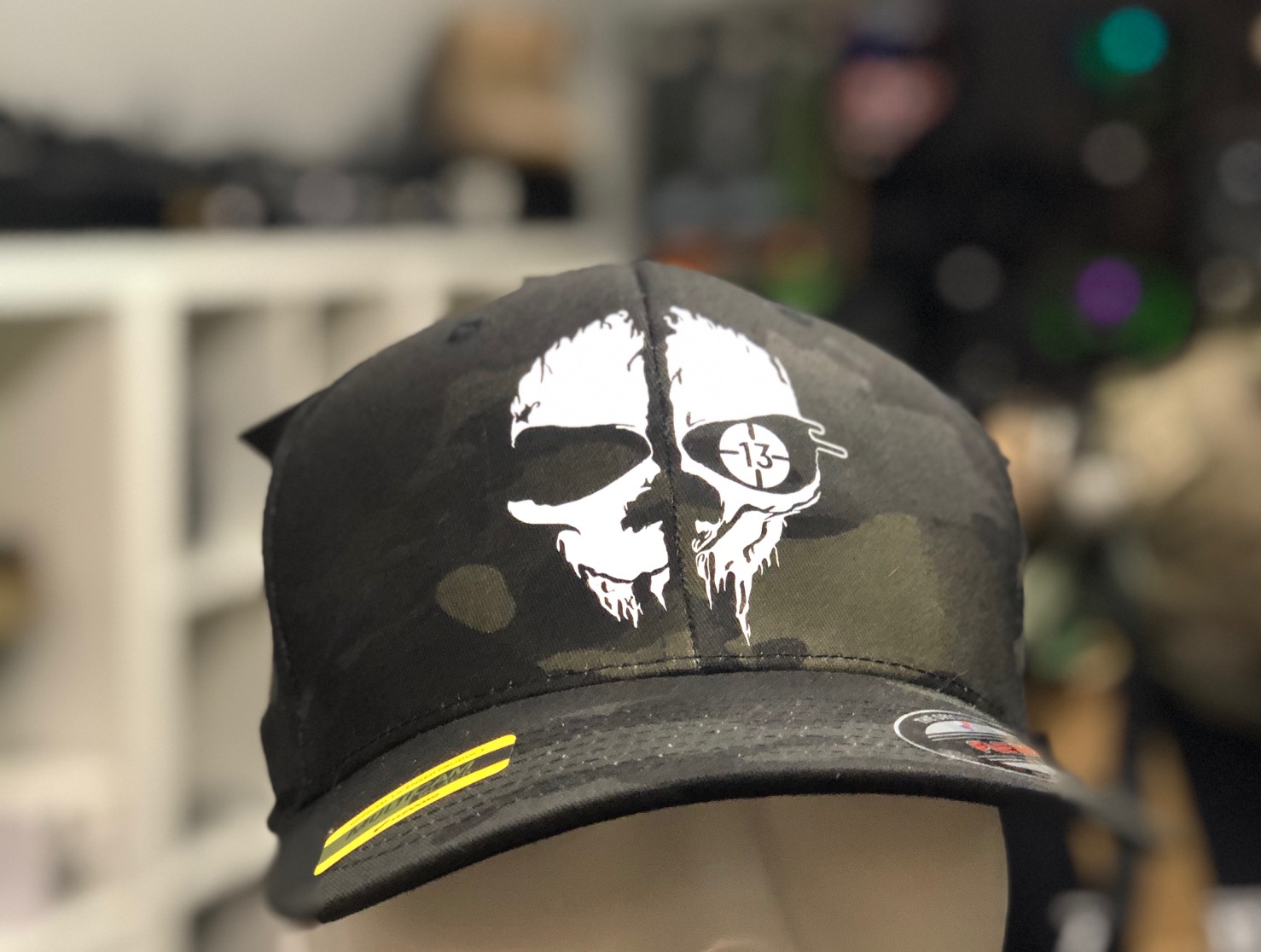 AREA13 Flexcap Black Multicam