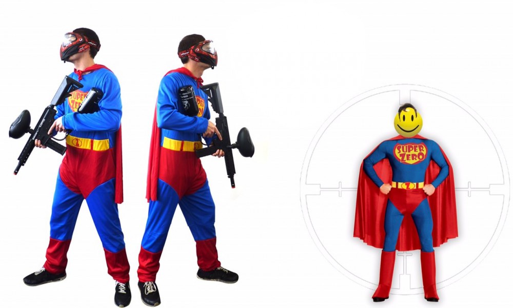 Paintball Junggesellenkostüm / Geburtstagskostüm - Superman