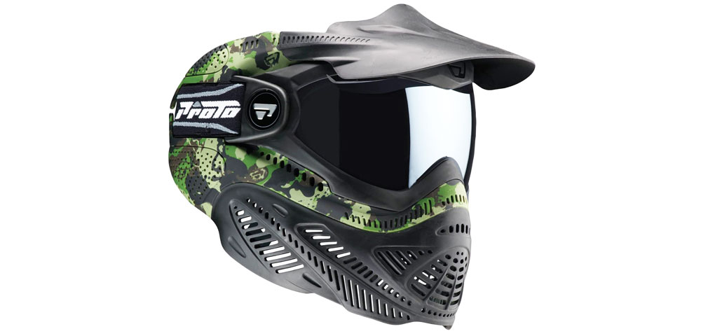 Paintball Maske Proto Switch FS mit Thermalglas - Camo
