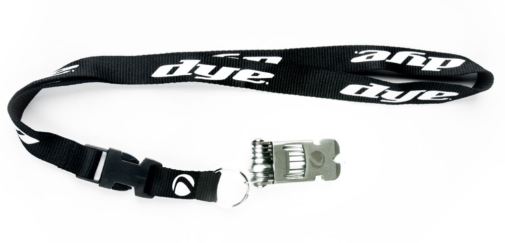 Dye Flex Multi Tool inkl. Innensechskantschlüssel & Schlüsselband