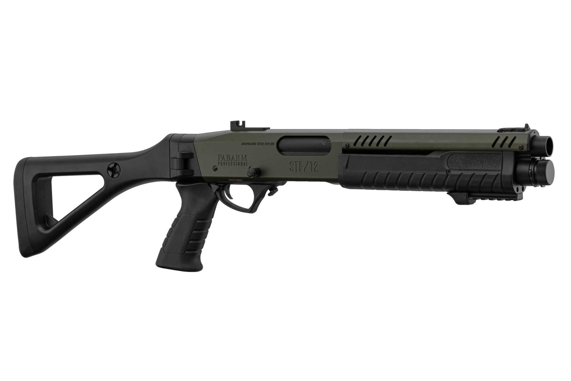 FABARM STF12 Airsoft Gas Pumpgun Initial Compact OD Green 6mm BB