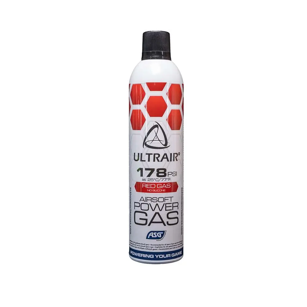 ASG ULTRAIR Airsoft Red Gas Power Strong 178 PSI -570 ML