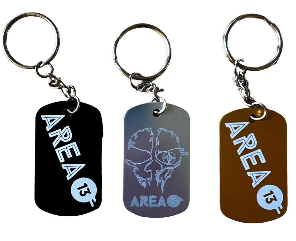 Area13 DogTag Schlüsselanhänger