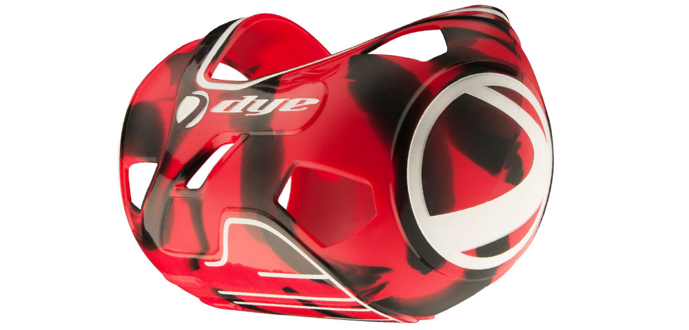 Dye Flex Bottel Cover  - rot/schwarz