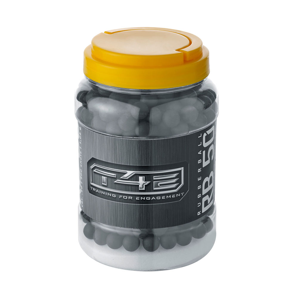 UMAREX T4E Kal. 50 Gummigeschosse Rubberballs - 500 Stück