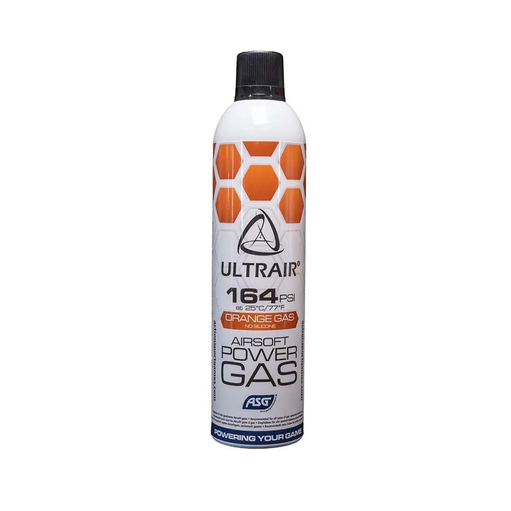ASG ULTRAIR Medium POWER Airsoftgas ORANGE 164 PSI - 570 ML