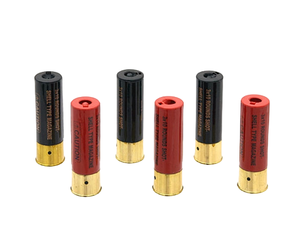 Hülsen für Airsoft-Shotguns - 6er Pack