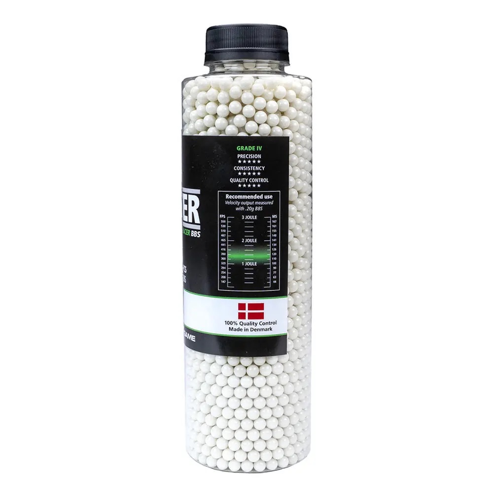 ASG Alpha Blaster Tracer BBs 6mm Green - 3300 Stück verschiedene Grammaturen