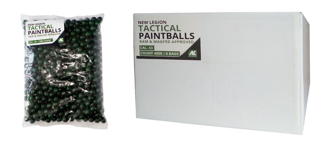 RAM Paintballs cal.43 grün