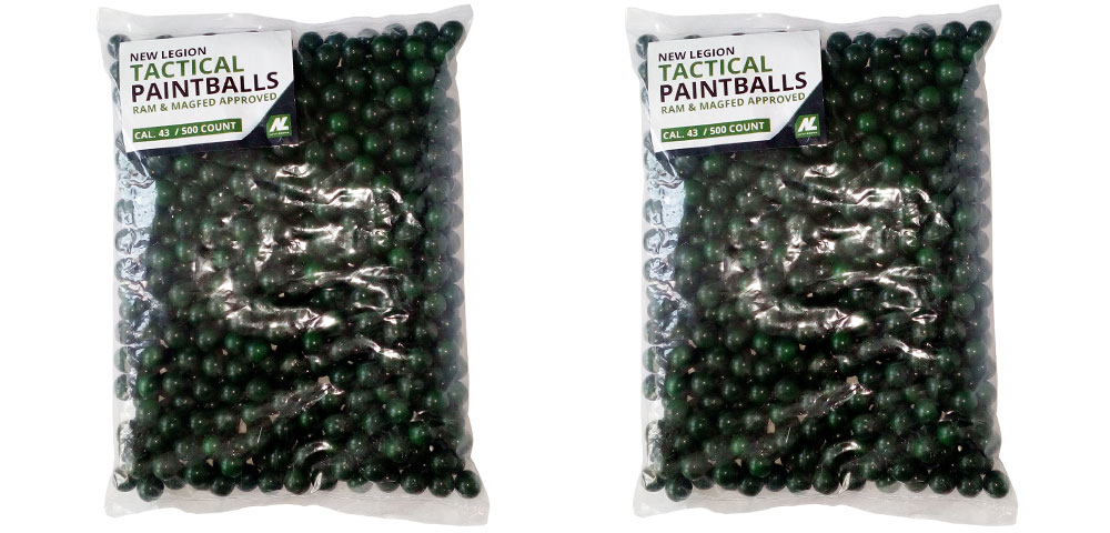 RAM Paintballs cal.43 grün