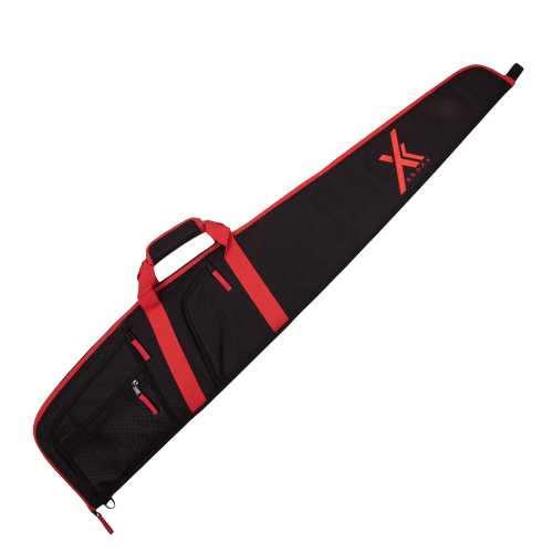 shoXx Gewehrtasche für Langwaffen inkl. Zahlenschloss - schwarz/rot