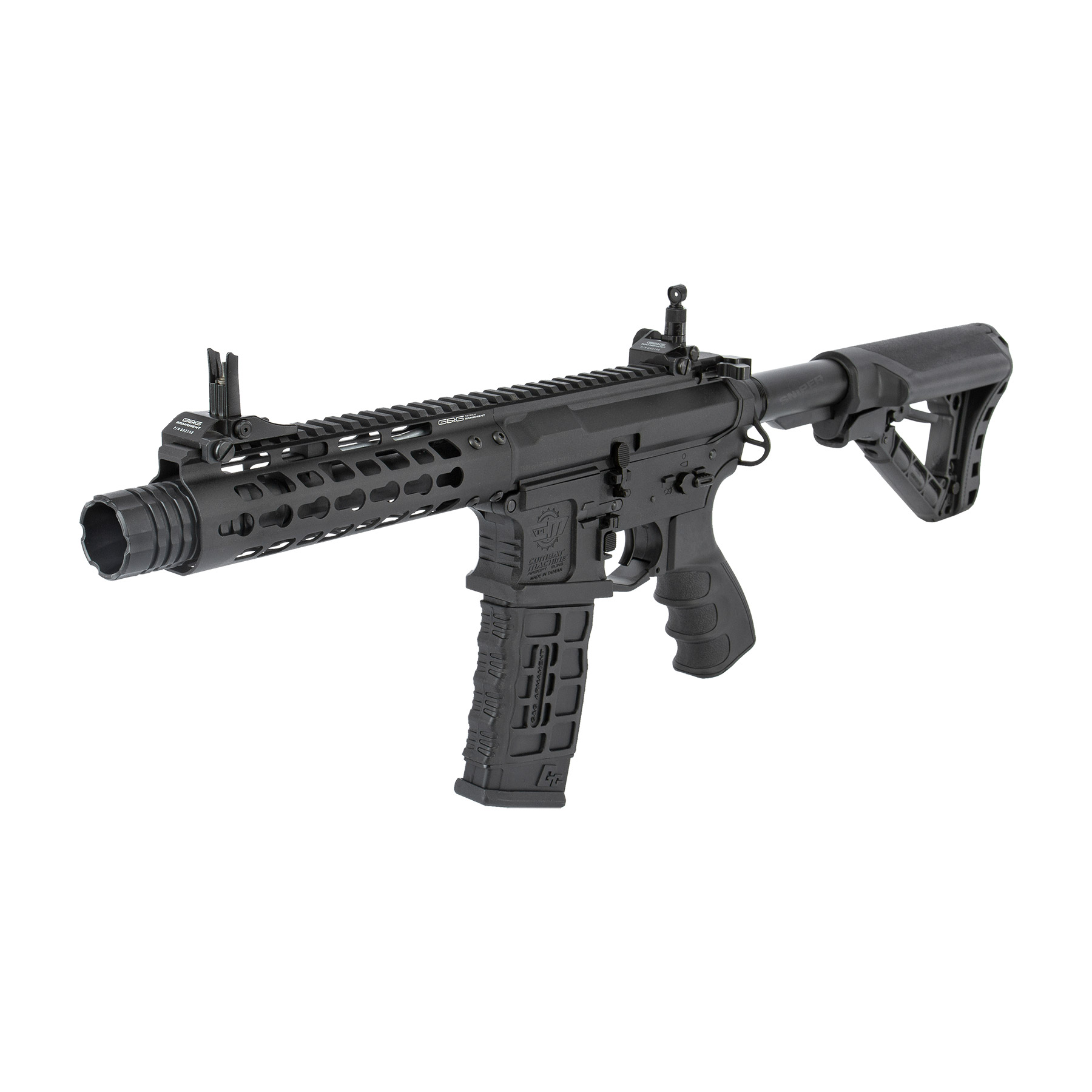 Airsoft-Maschinenpistole: G&G CM16 Wild-Hog 7 Inch S-AEG ab 18 Jahren