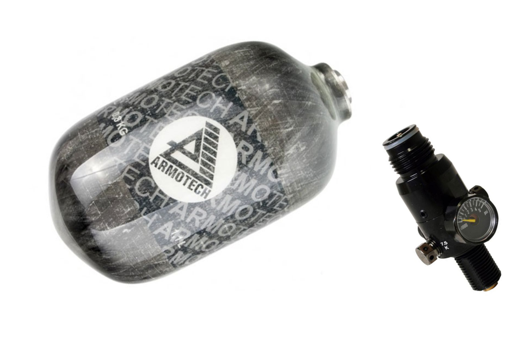 Dye Armotech Core 1,1l Paintballflasche inkl. 300 Bar Regulator