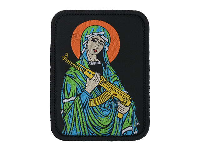 Patch Moral Lady mit AK47