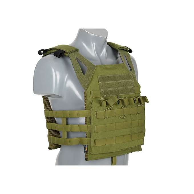 Molle Plattenträger V2 Paintball Weste schwarz oliv
