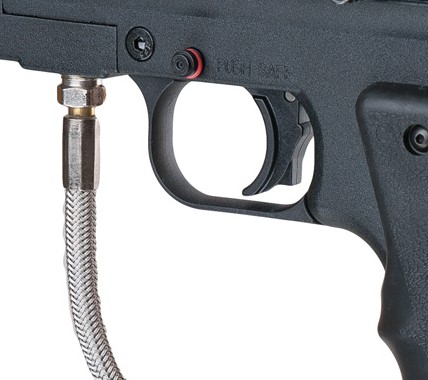 Tippmann 98 - Sicherung und Abzug