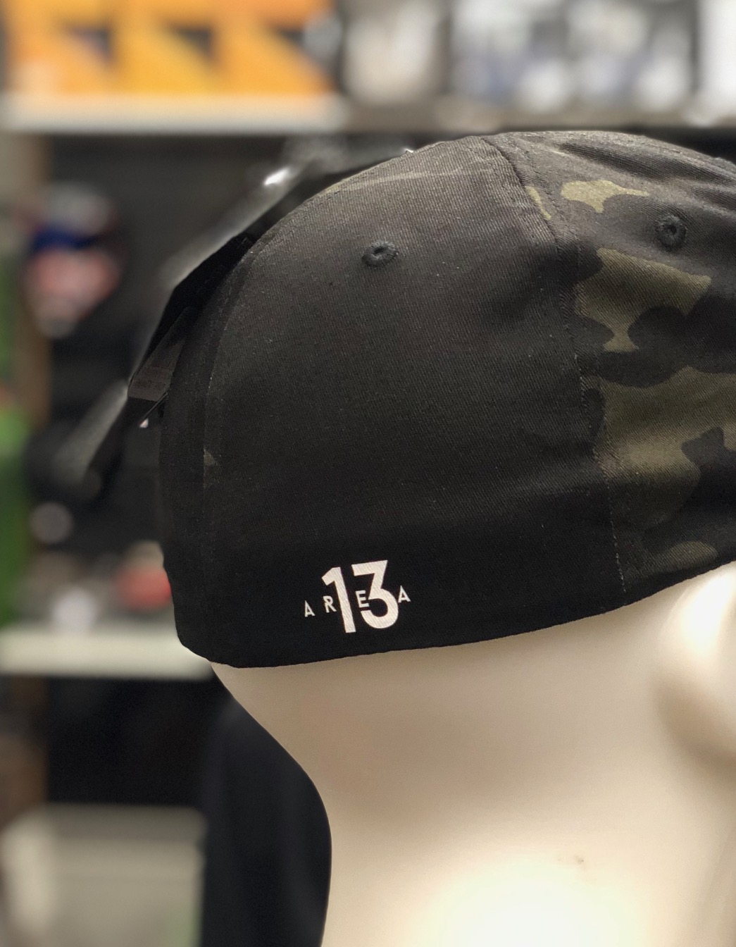 AREA13 Flexcap Black Multicam