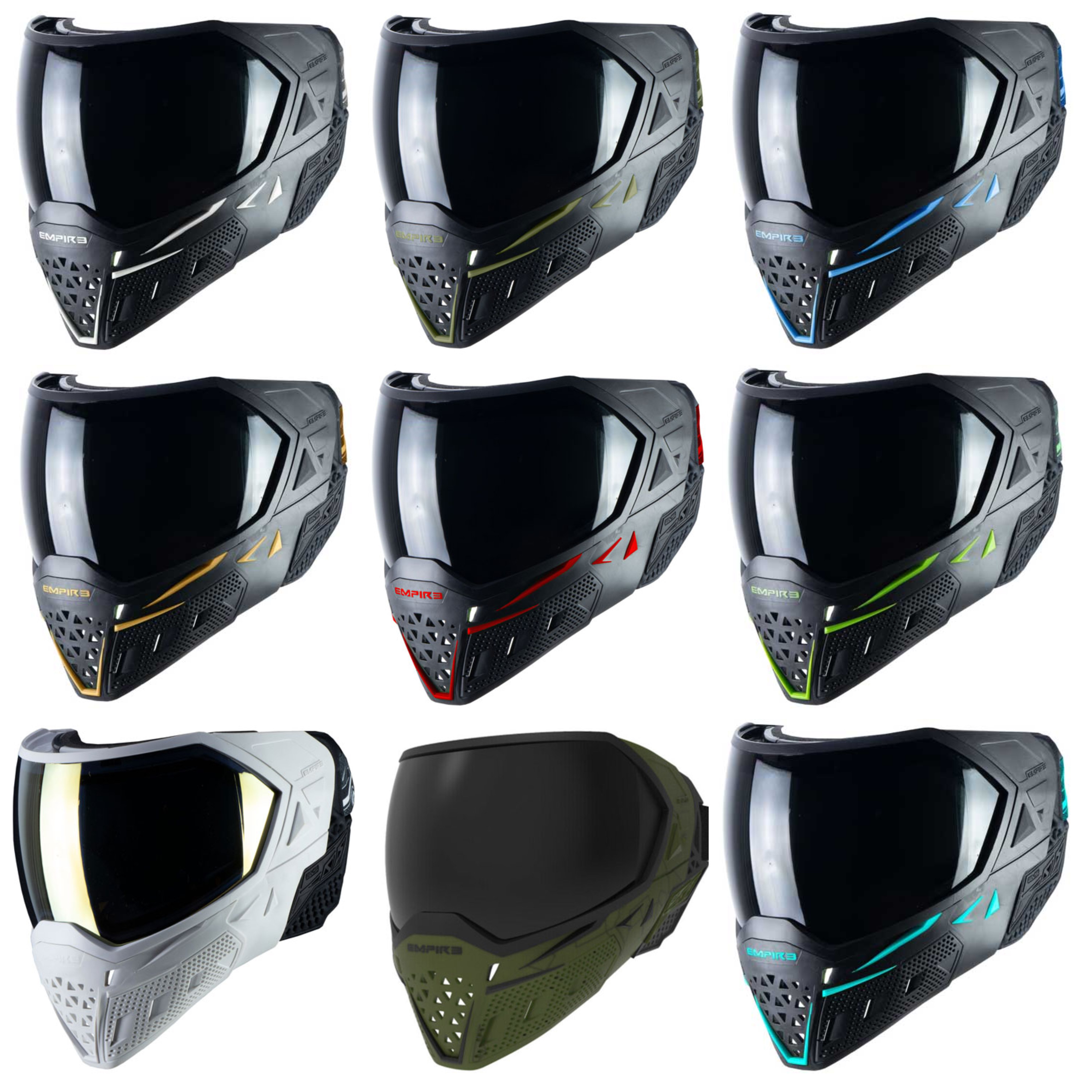 Empire EVS Paintball Maske - diverse Farben