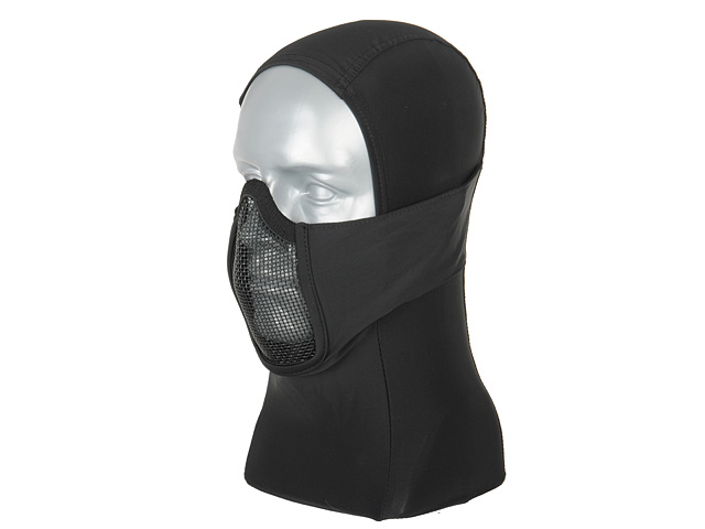 Shadow Fighter Maske - schwarz