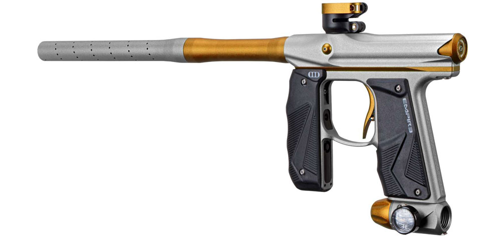 Empire Mini GS Paintball Markierer cal.68 - Dust Silber / Dust Gold