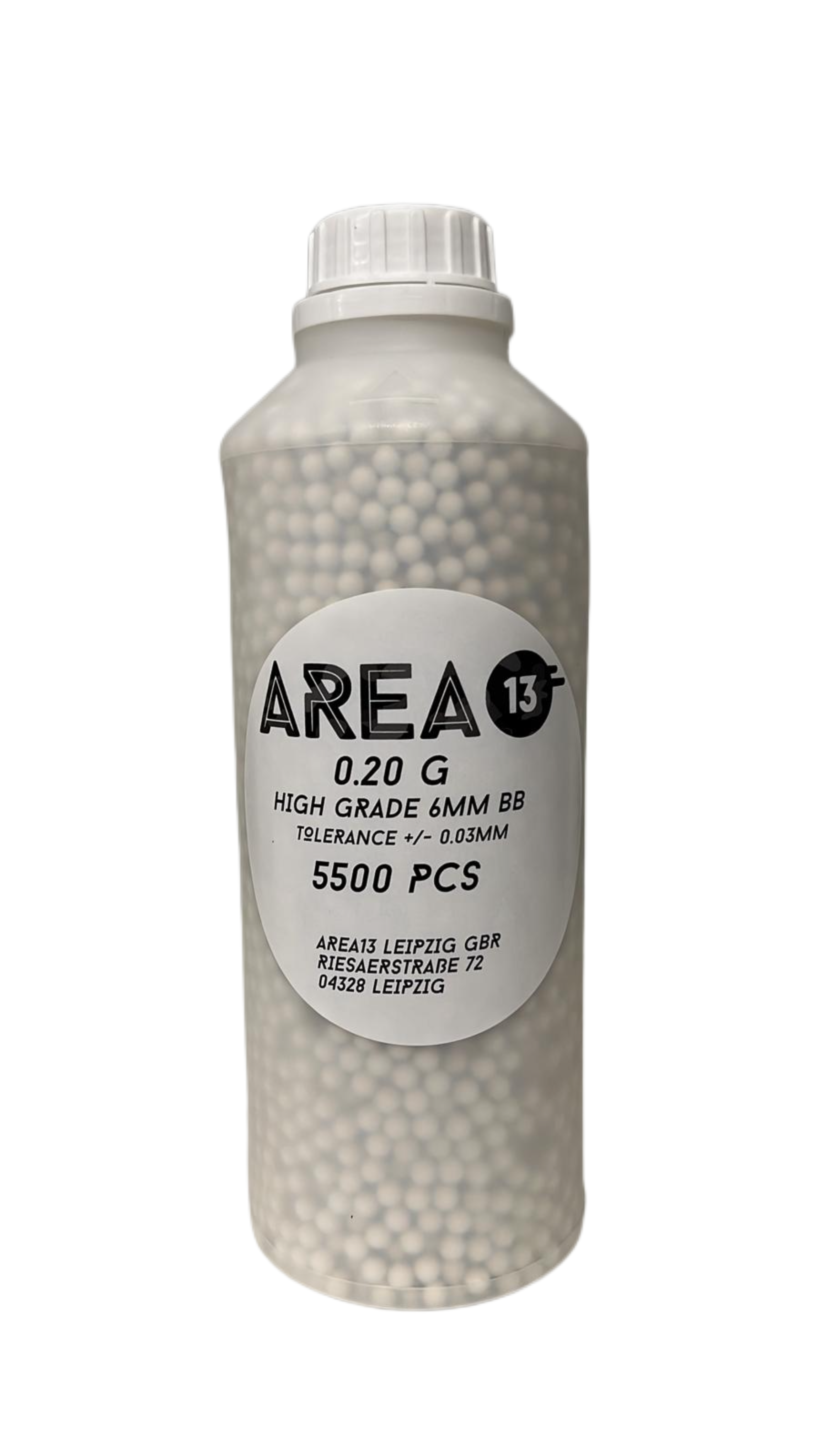 Area13 High Grade-BBs Softair Kugeln 6mm - verschiedene Größen