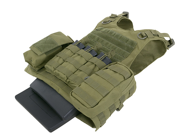 Assault Sturmweste Plattenträger V2 Molle