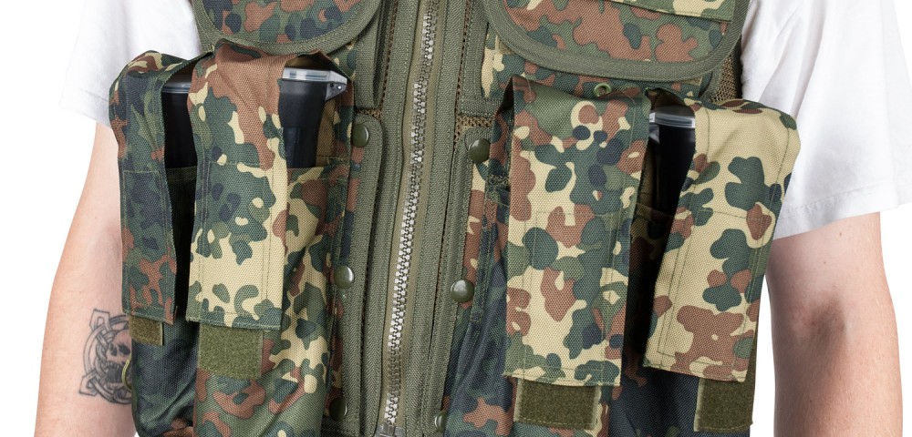 New Legion Tactical Weste Carrier flecktarn