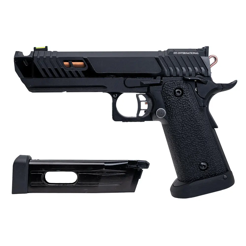 ASG STI Pit Viper Airsoft Co2 Pistole GBB 6mm BB Schwarz John Wick