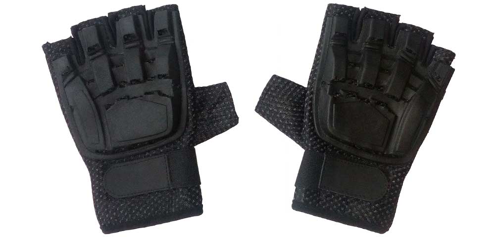 New Legion Kinder Halbfinger Handschuhe / Protector Handschuhe für Kinder