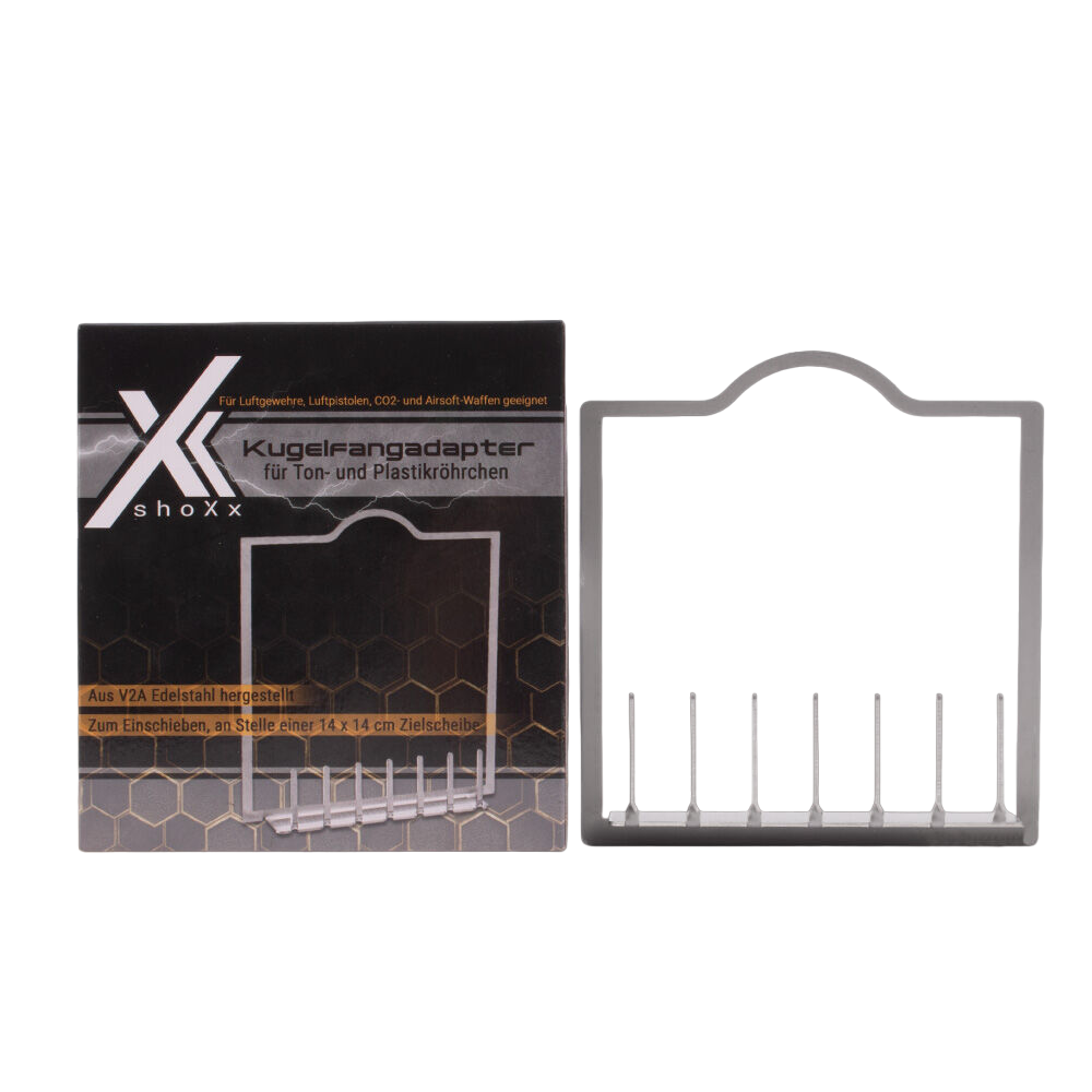 Kugelfang Adapter für Tonröhrchen
