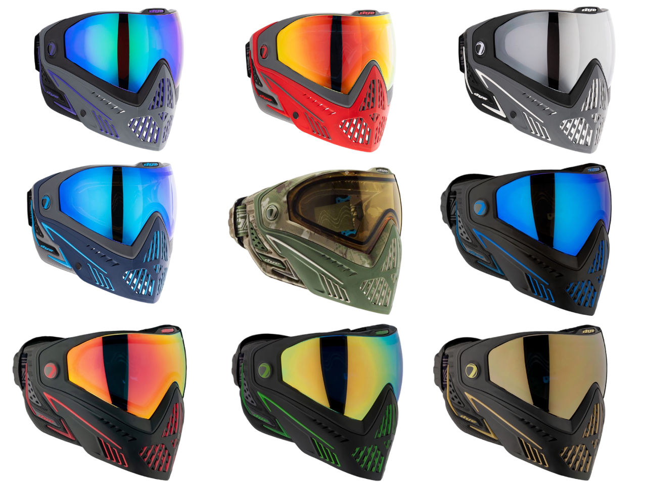 Dye I5 Paintball Masken