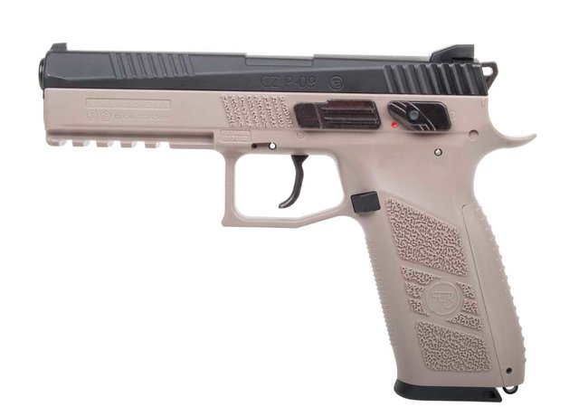 KJ Works CZ P-09 Airsoft GBB/Gas Pistole | ab 18, 6 mm BB