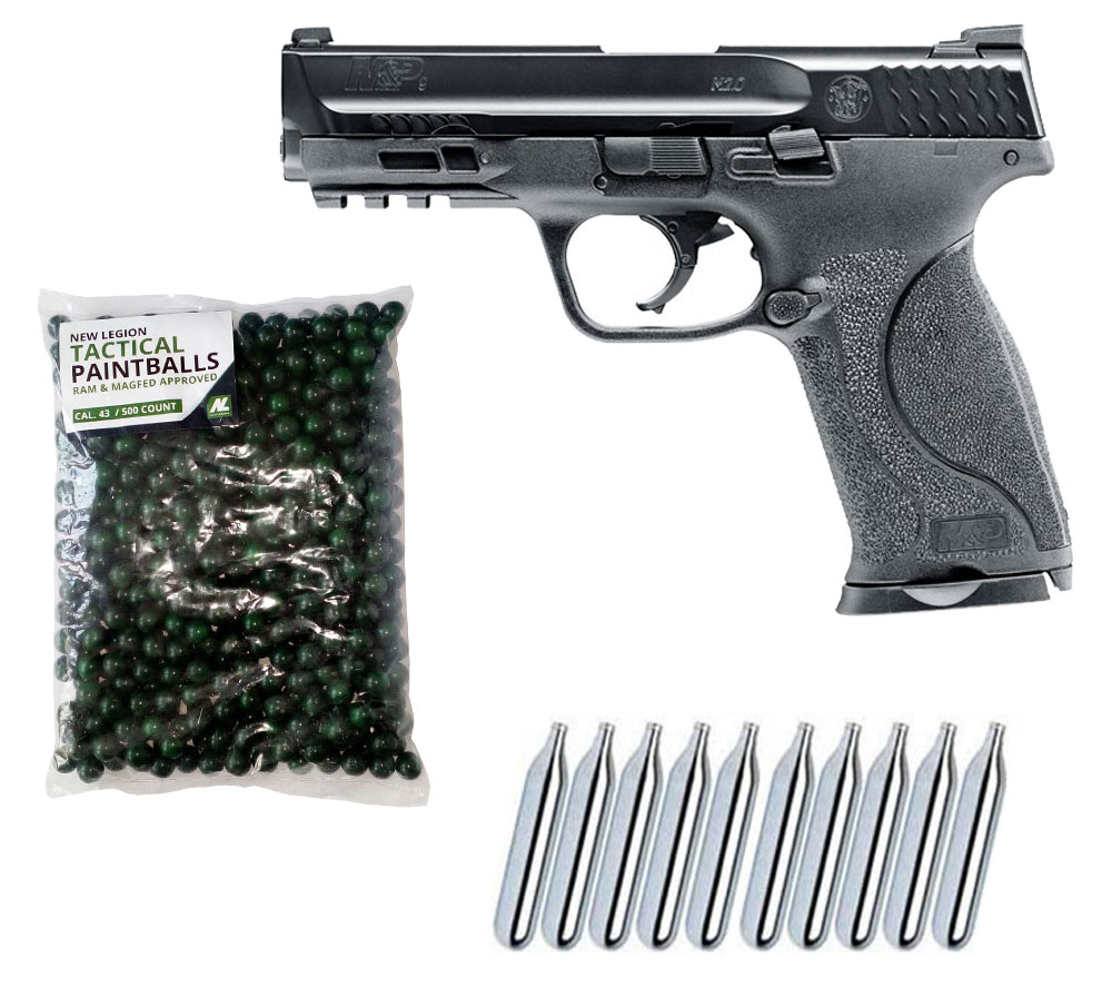 Smith & Wesson M&P9 2.0 .43 T4E CO2 RAM Paintball Pistole