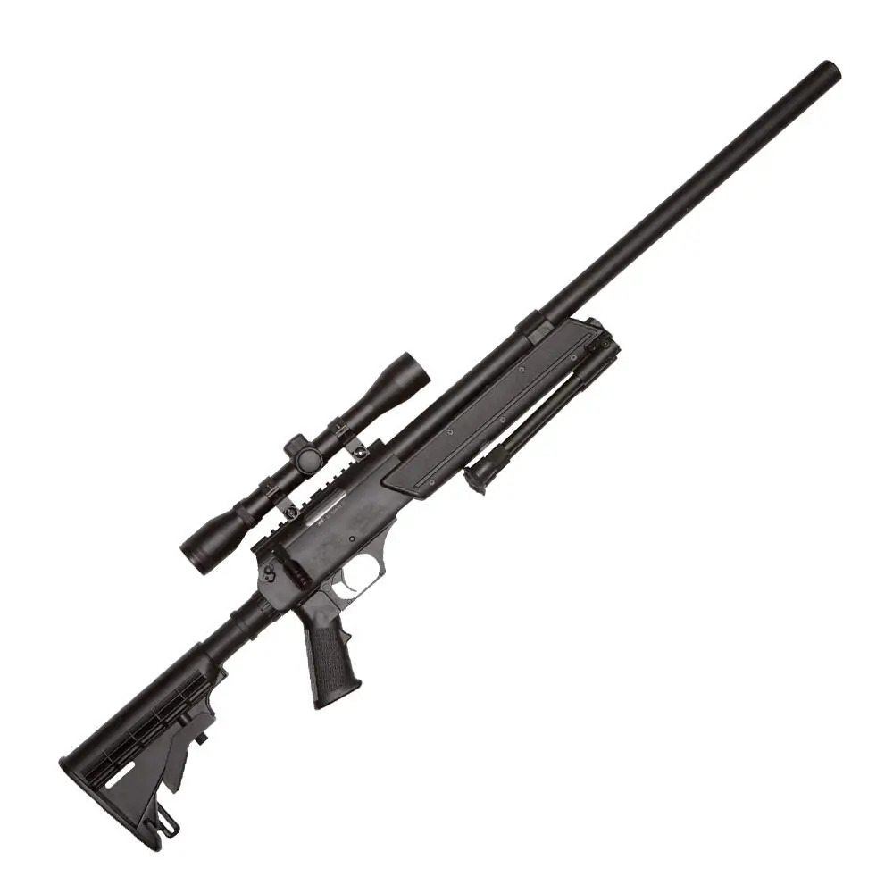 ASG Sniper Urban Airsoft Scharfschützengewehr Federdruck 6mm BB Schwarz