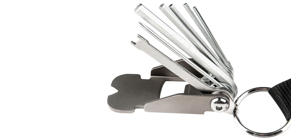 Dye Flex Multi Tool inkl. Innensechskantschlüssel & Schlüsselband
